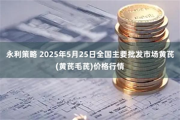 永利策略 2025年5月25日全国主要批发市场黄芪(黄芪毛芪)价格行情